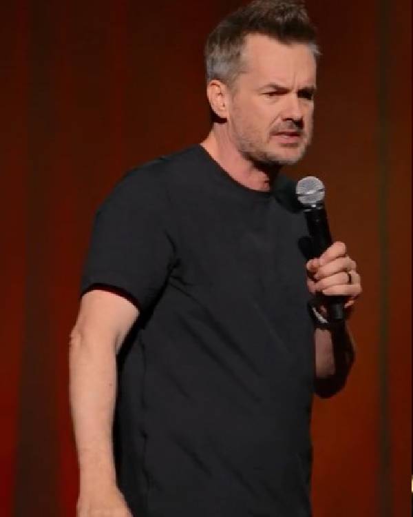 Jim Jefferies Two Limb Policy Black Shirt