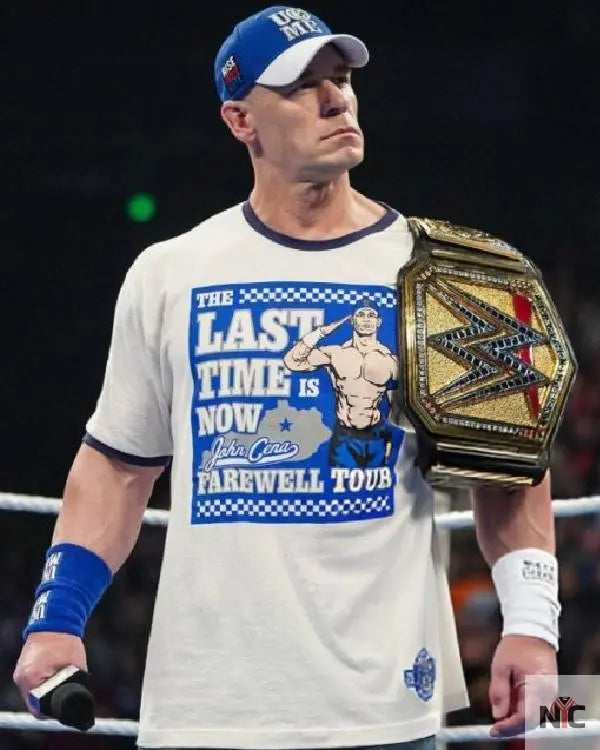 John Cena Farewell Tour 2025 White T-Shirt