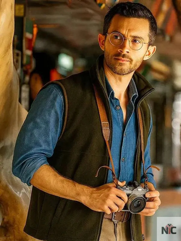 Jonathan Bailey Jurassic World Rebirth 2025 Vest