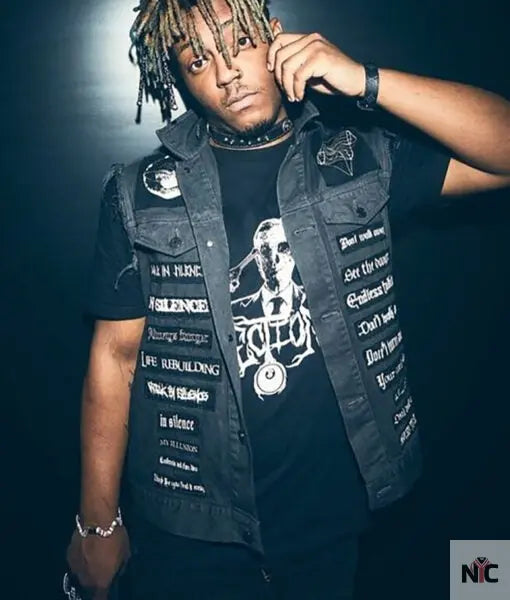 Juice Wrld Black Vest