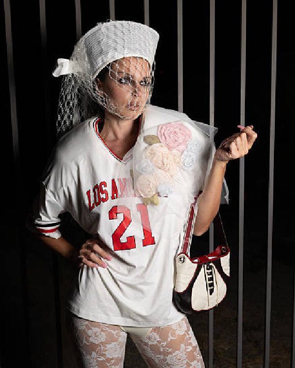 Julia Fox LA White Jersey