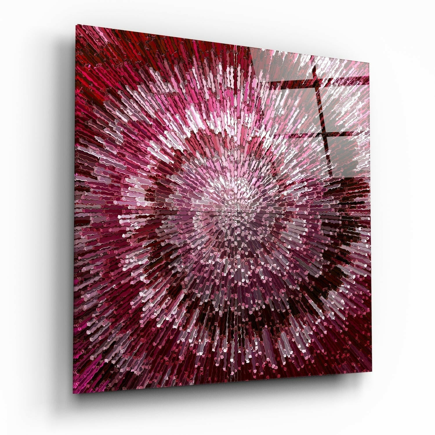 Cycle of Red Glass Wall Art
