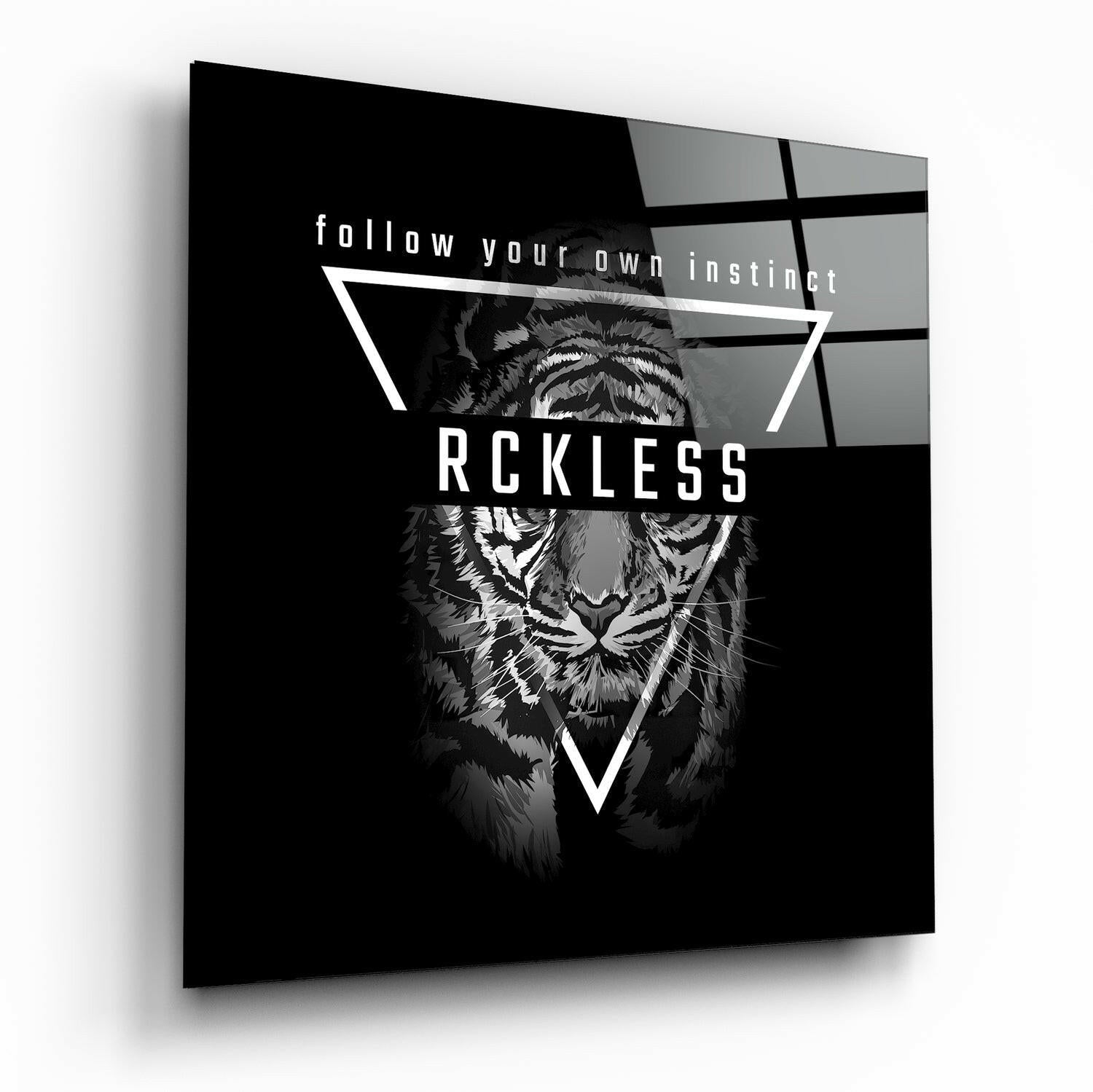 Watch The Instinct Glass Wall Art