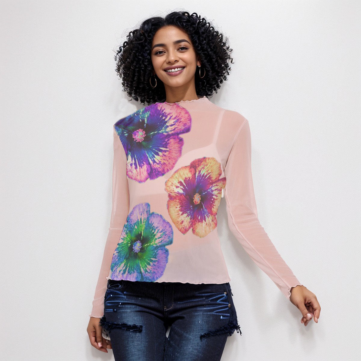 Kabloom Women&amp;#39;s Mesh T-shirt