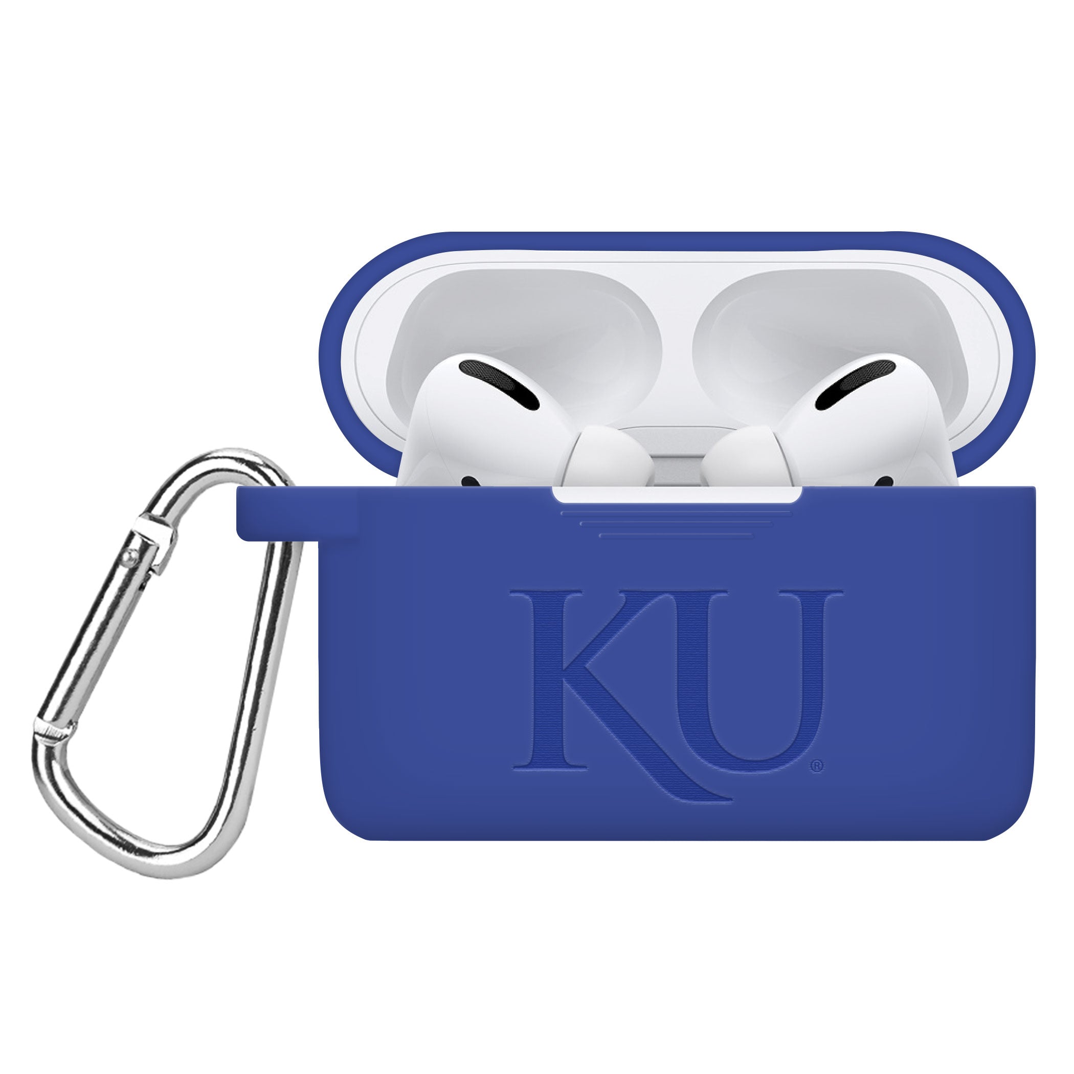 Kansas Jayhawks Engraved AirPods Pro 1 &amp;amp; 2 Case Cover
