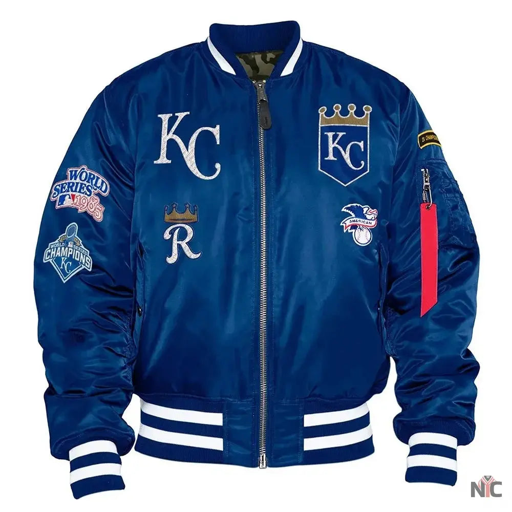Kansas City Royals Bomber MA-1 Jacket