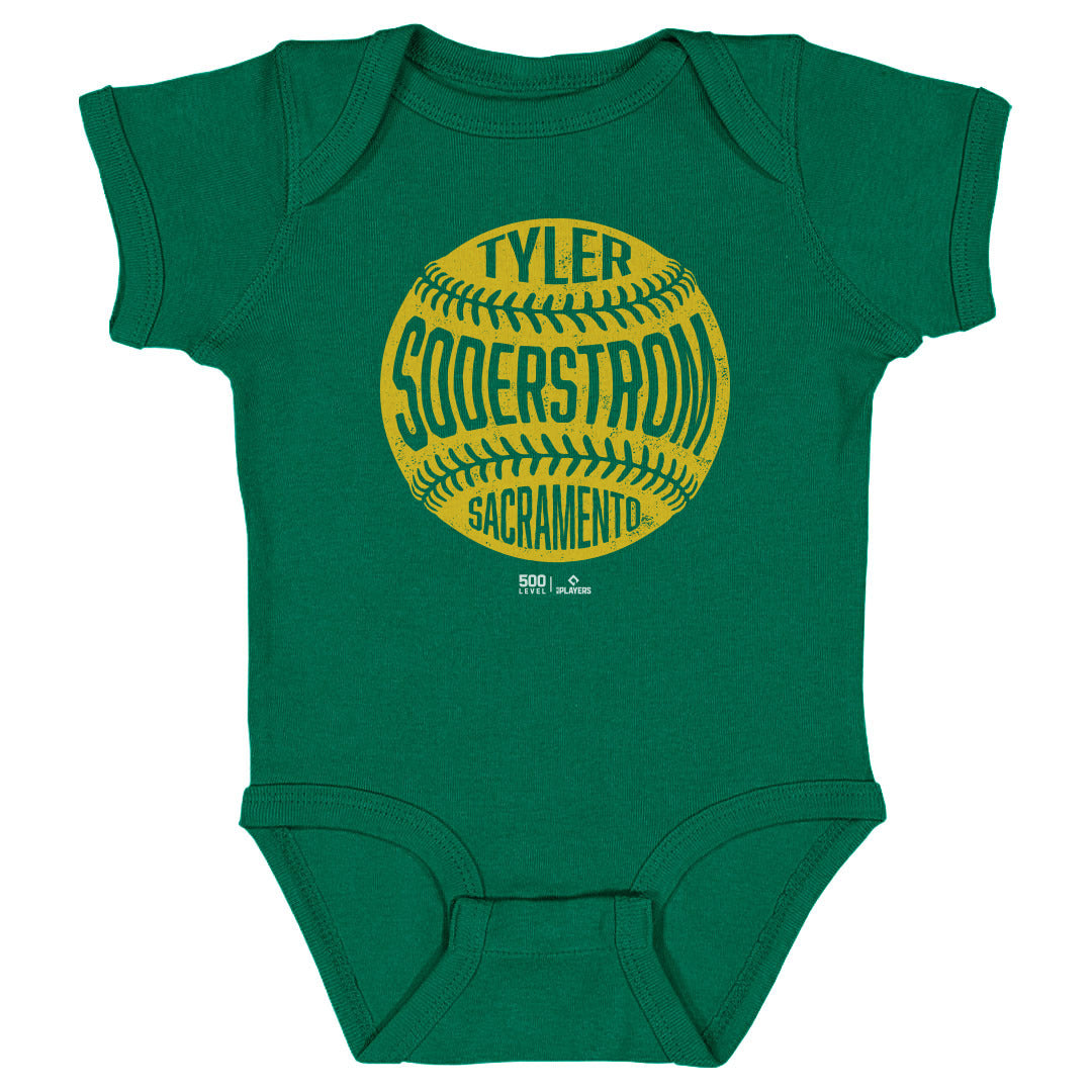 Tyler Soderstrom Sacramento Vintage Baseball WHT