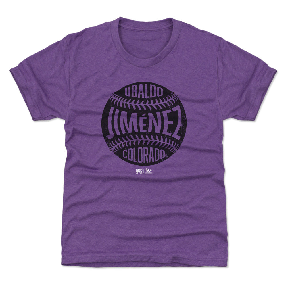 Ubaldo Jimenez Colorado Vintage Baseball WHT