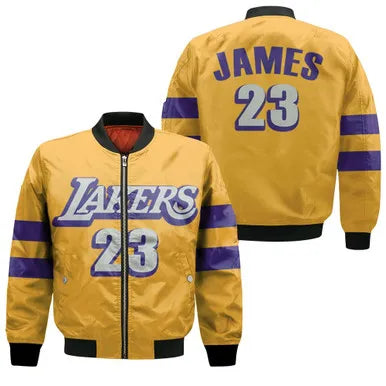 King Lebron James Yellow Jacket