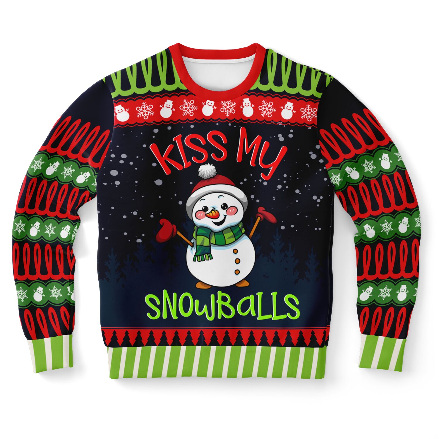 Kiss My Snowballs Christmas Sweatshirt