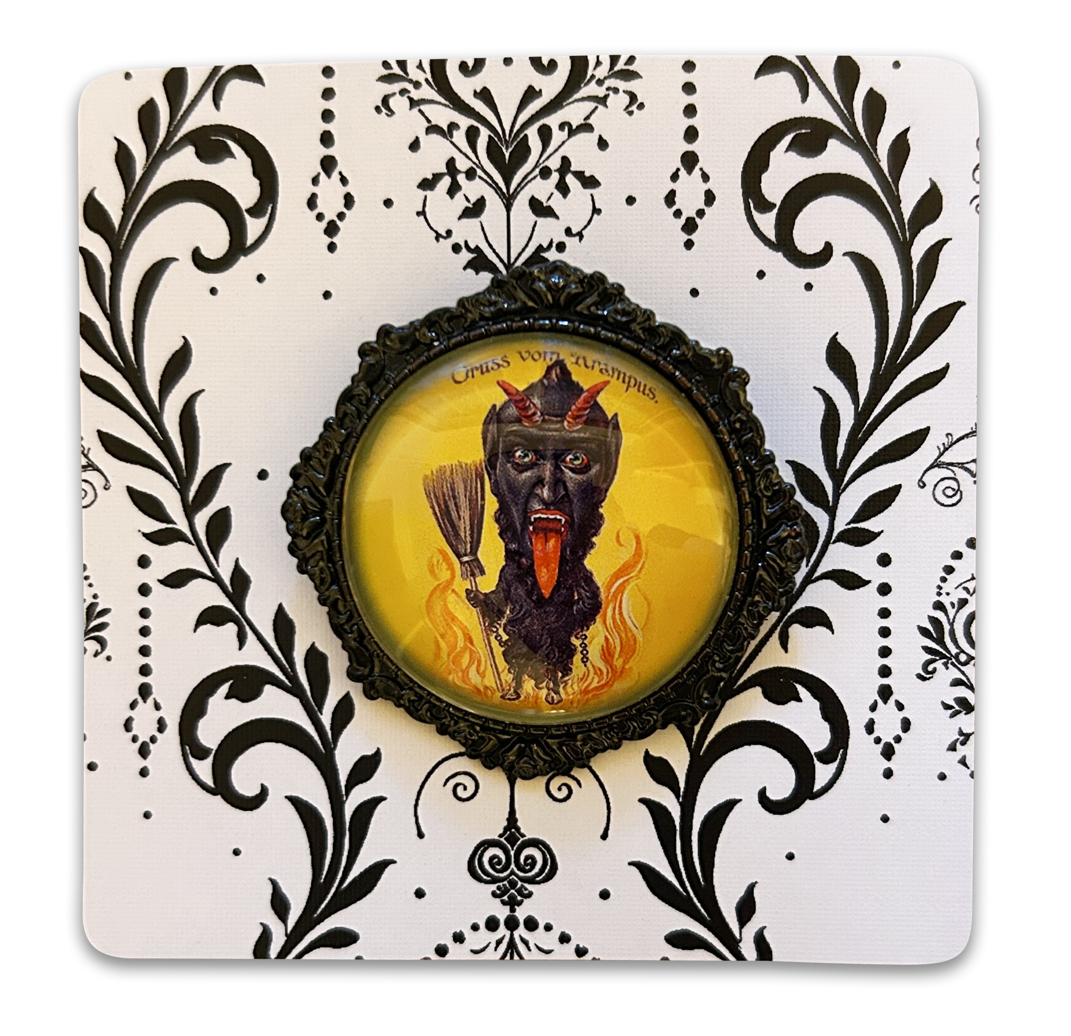 Vintage Krampus Brooch Assorted