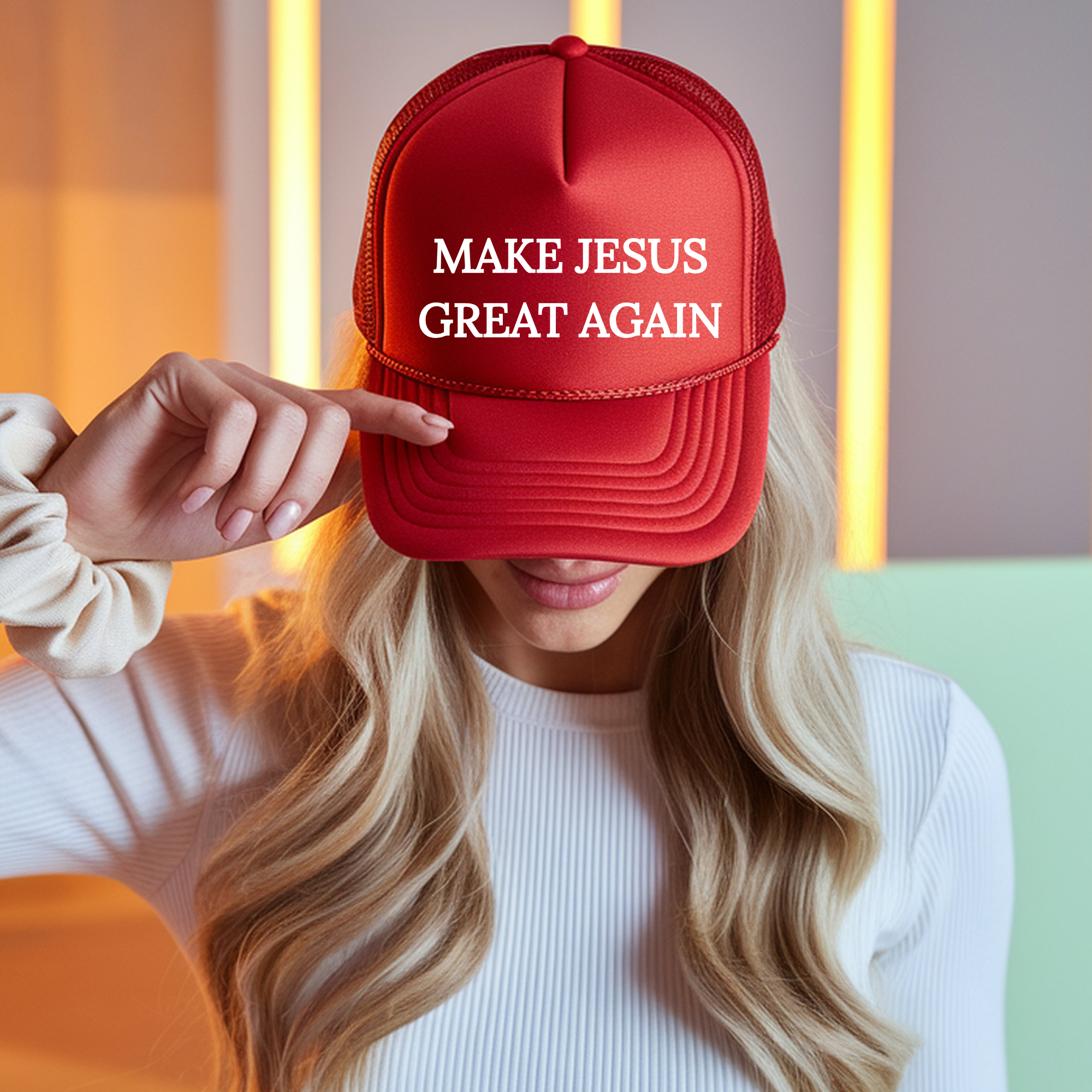 Make Jesus Great again Hat | Teacher Hat | Stylish Trendy Hat