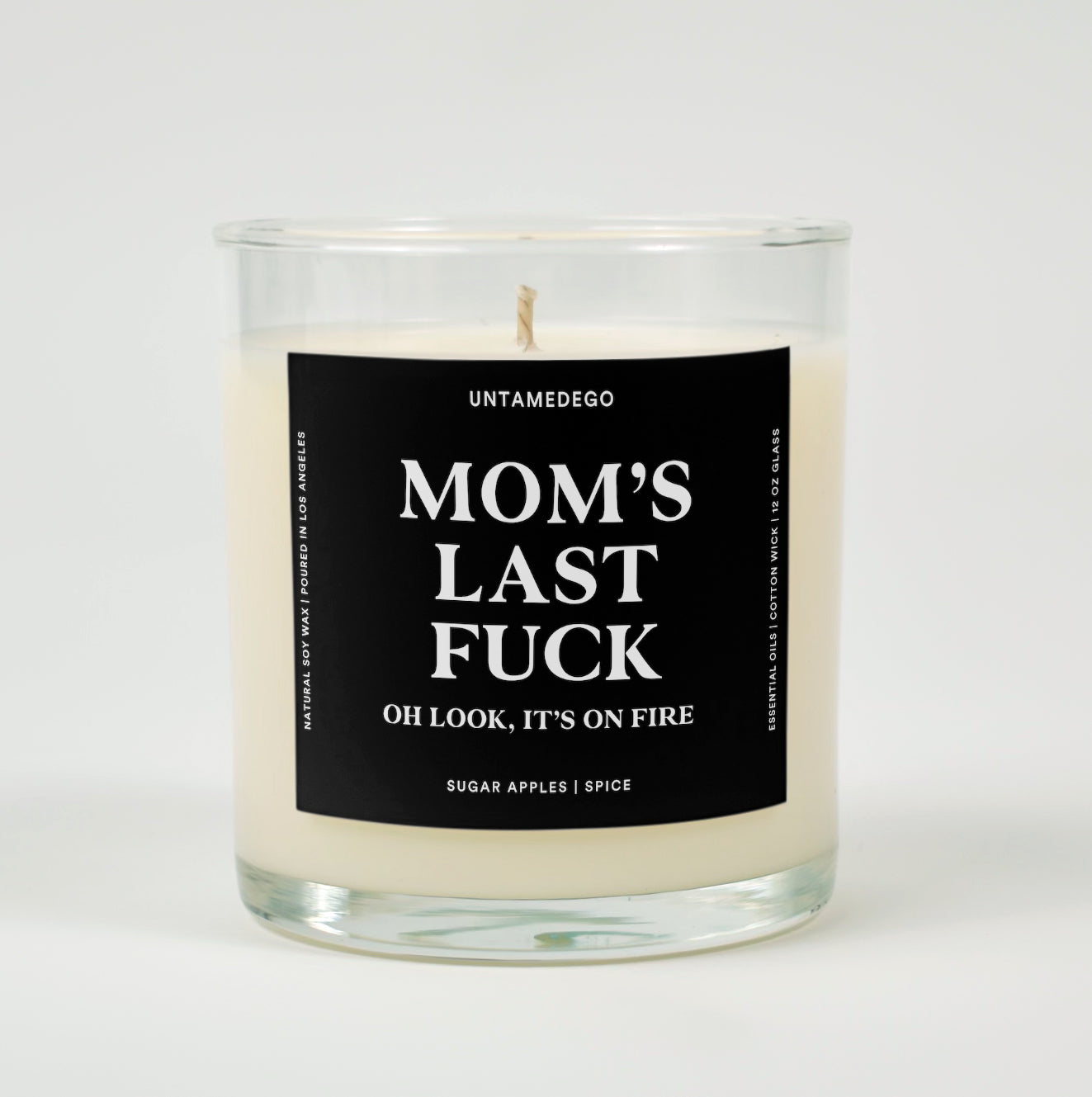 Mom&amp;#39;s Last Fuck Glass Candle