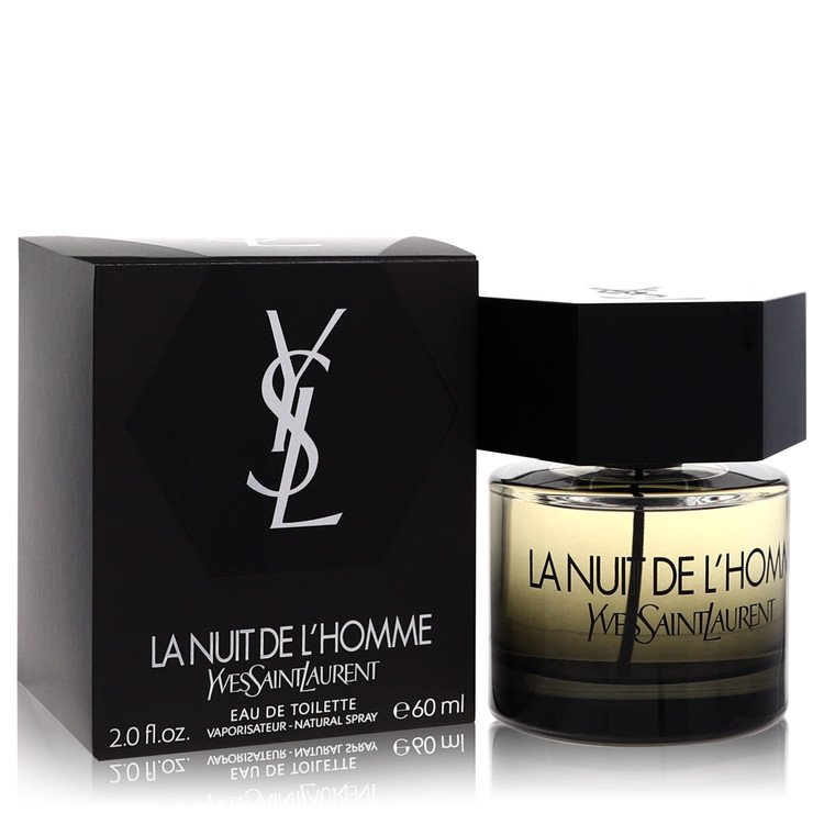 La Nuit De L&amp;#39;Homme by Yves Saint Laurent Eau De Toilette Spray 2 oz for Men