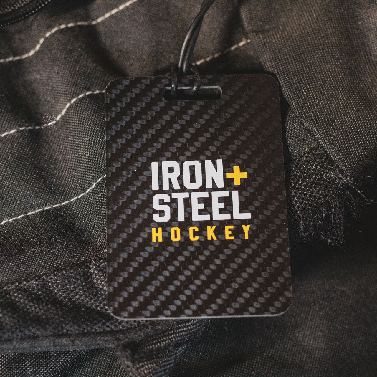 Carbon Fiber Hockey Bag / Luggage Tag