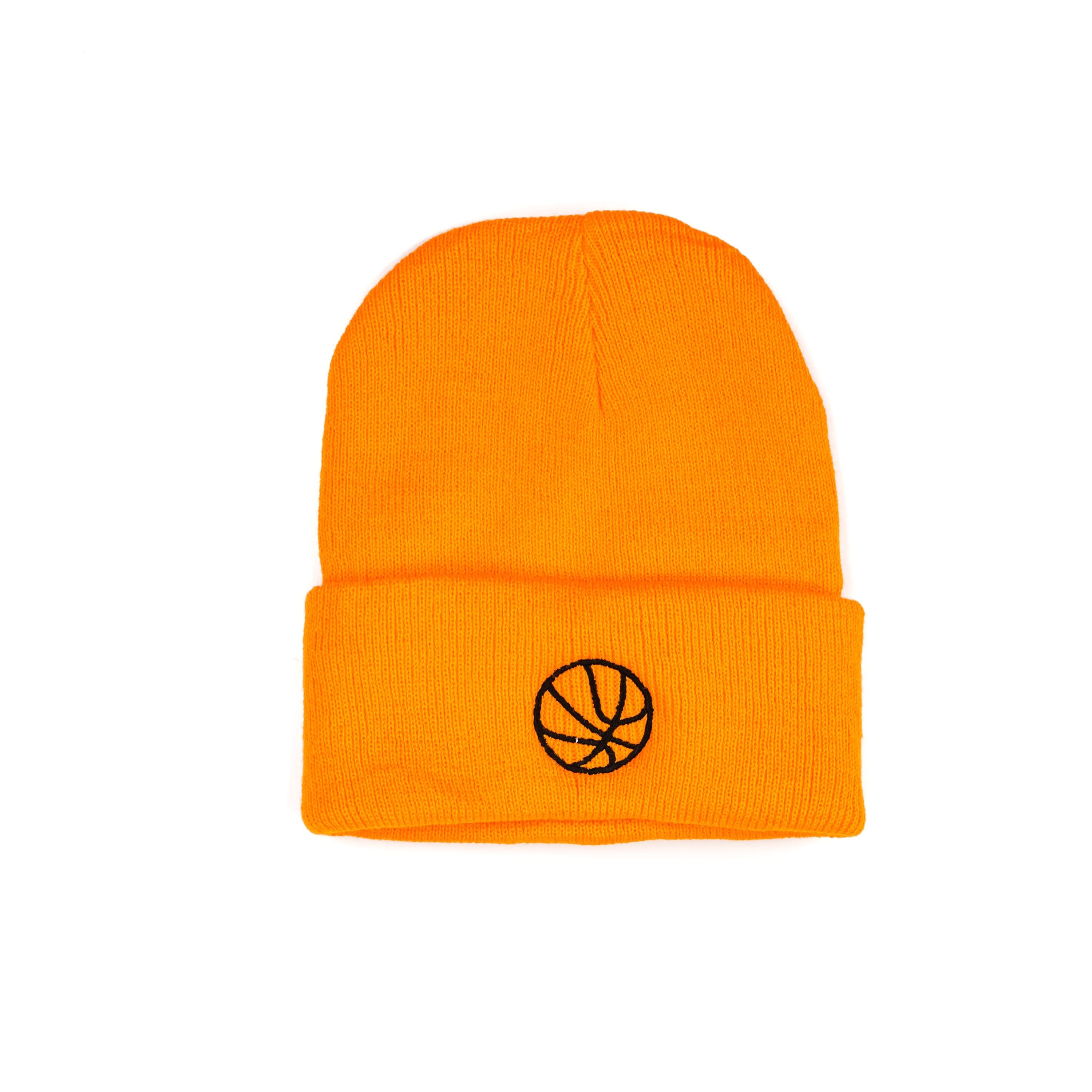 Basketball - Orange w/ Black - Child Beanie