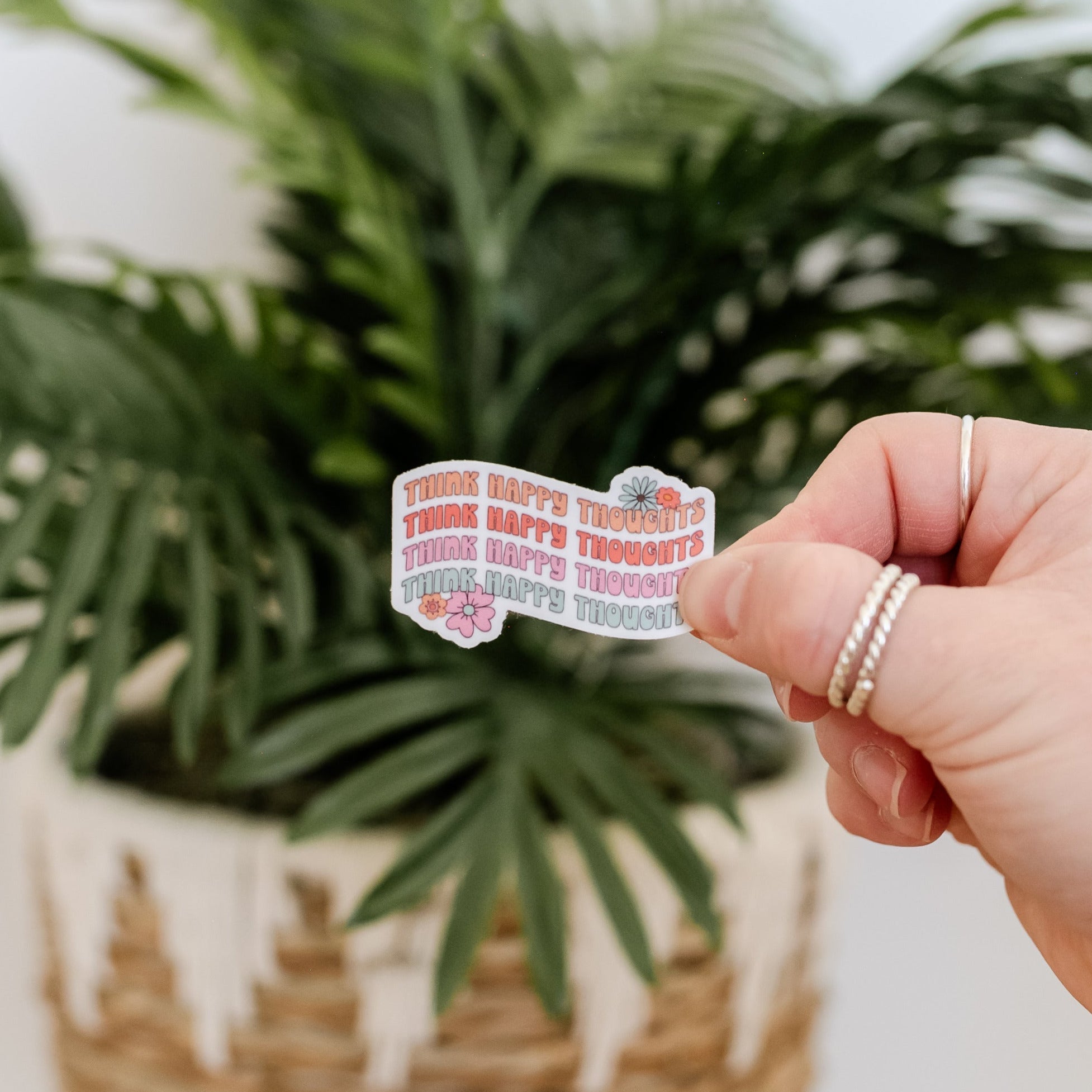 LMSS® STICKER - Think Happy Thoughts