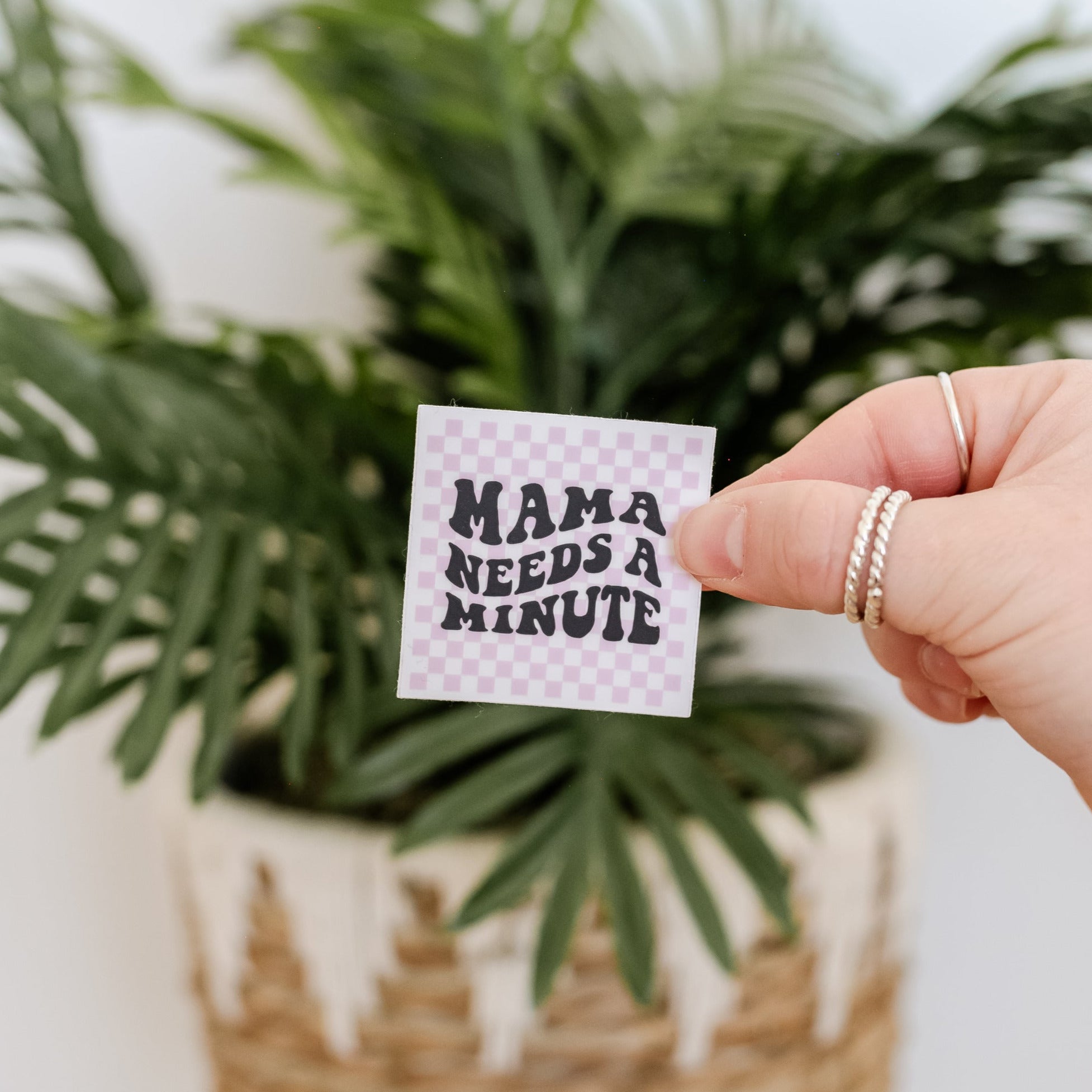LMSS® STICKER - The Retro Edit - Mama Needs A Minute