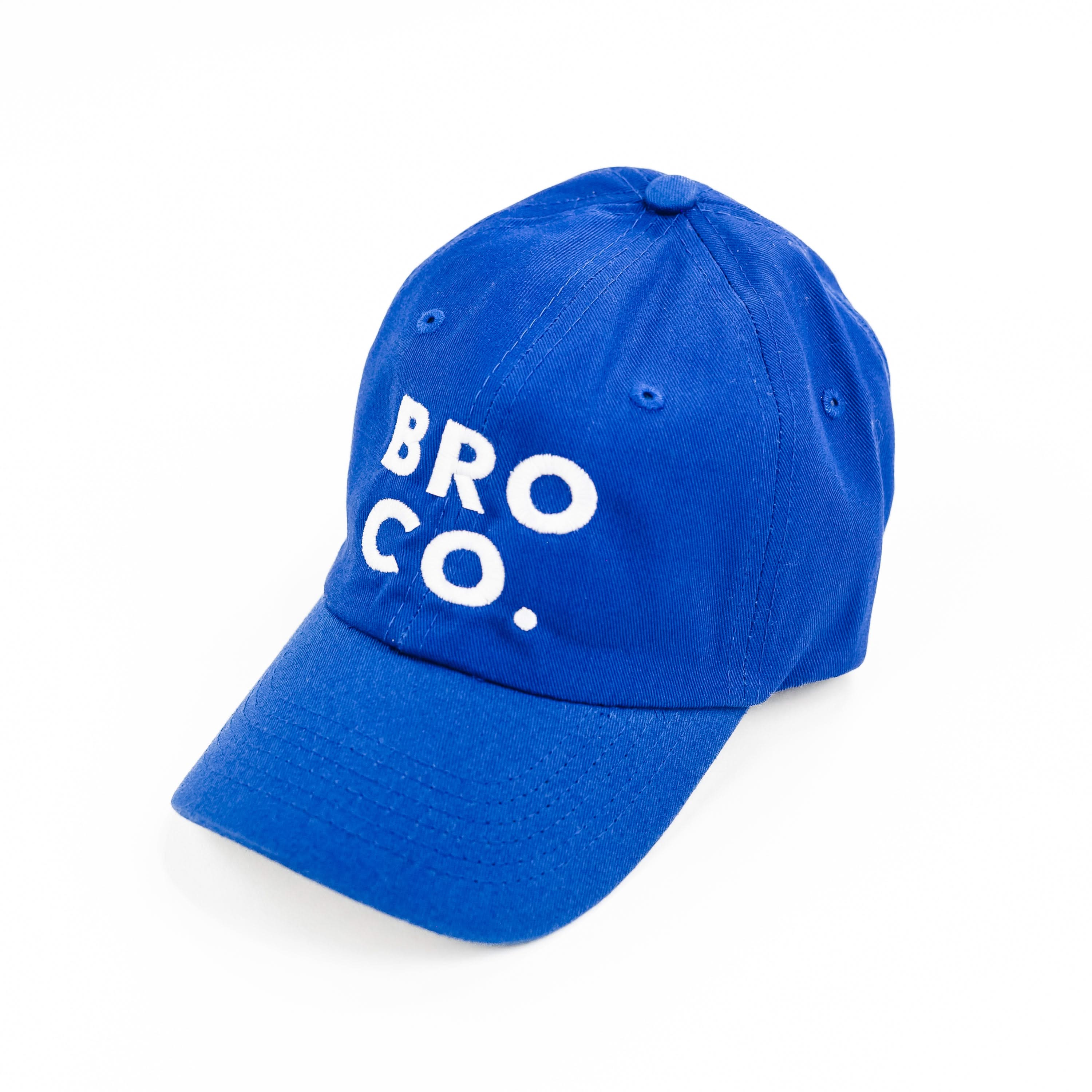 Bro Co. - Bright Blue w/ White - Child Baseball Cap