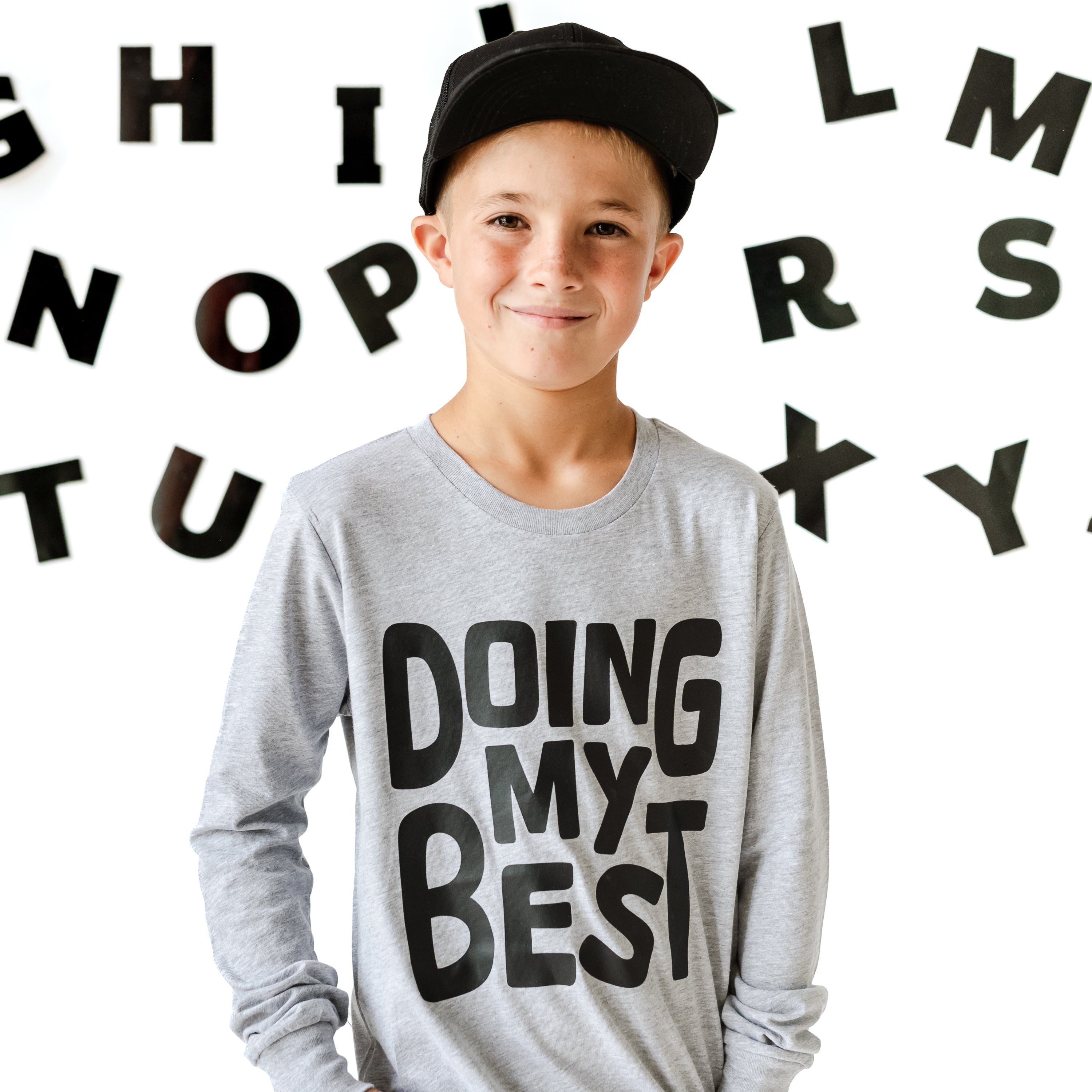 Doing My Best - Child Long Sleeve Tee