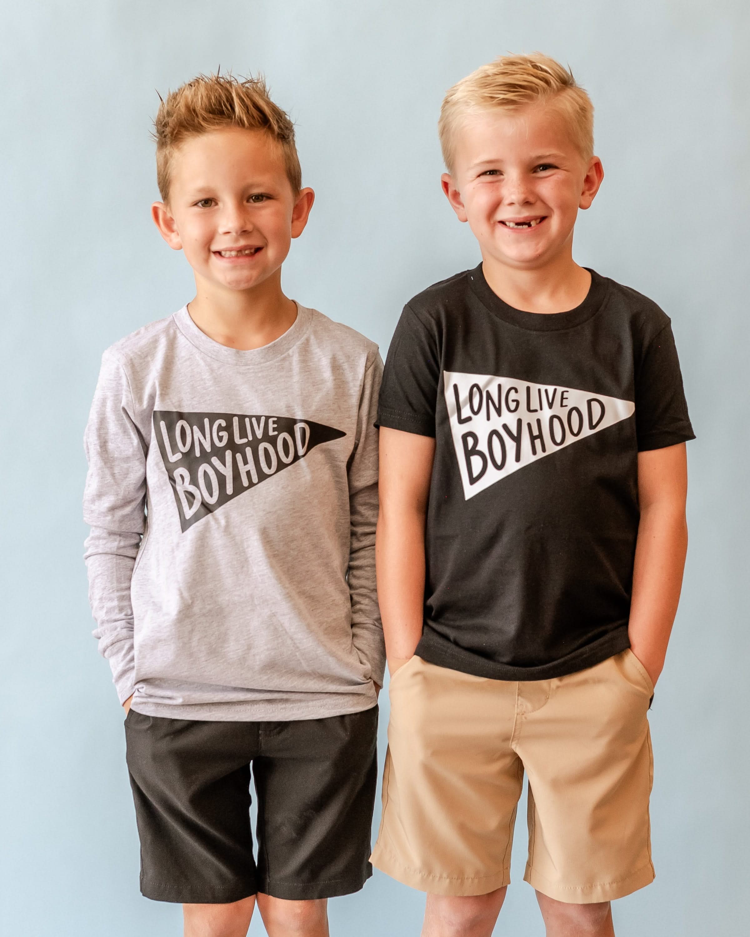 Long Live Boyhood - Child Long Sleeve Tee