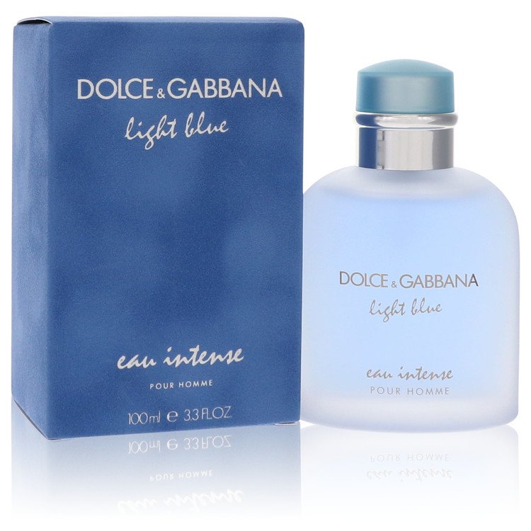Light Blue Eau Intense by Dolce &amp;amp; Gabbana Eau De Parfum Spray 3.3 oz for Men