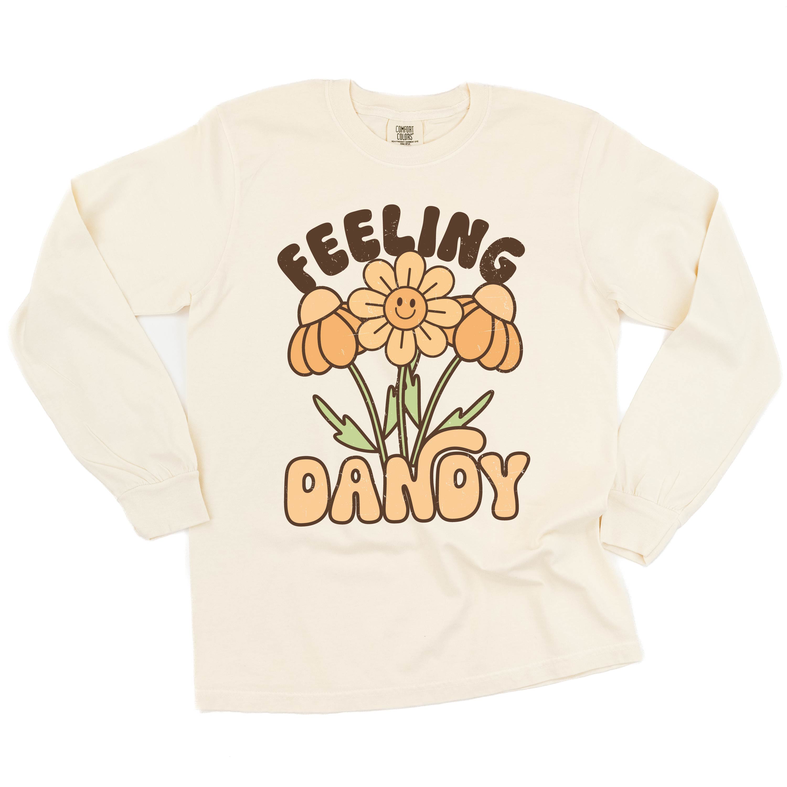 Feeling Dandy - Long Sleeve Comfort Colors Tee
