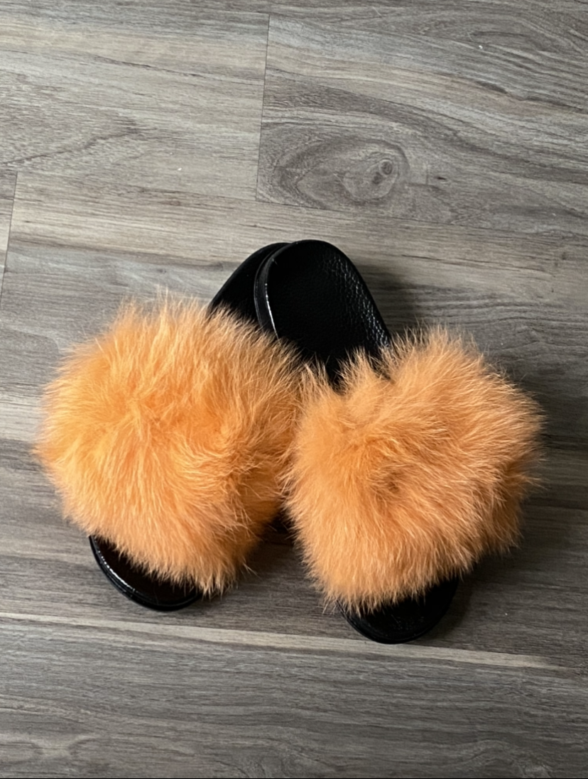 Slides - Light Orange {Order Size Up}