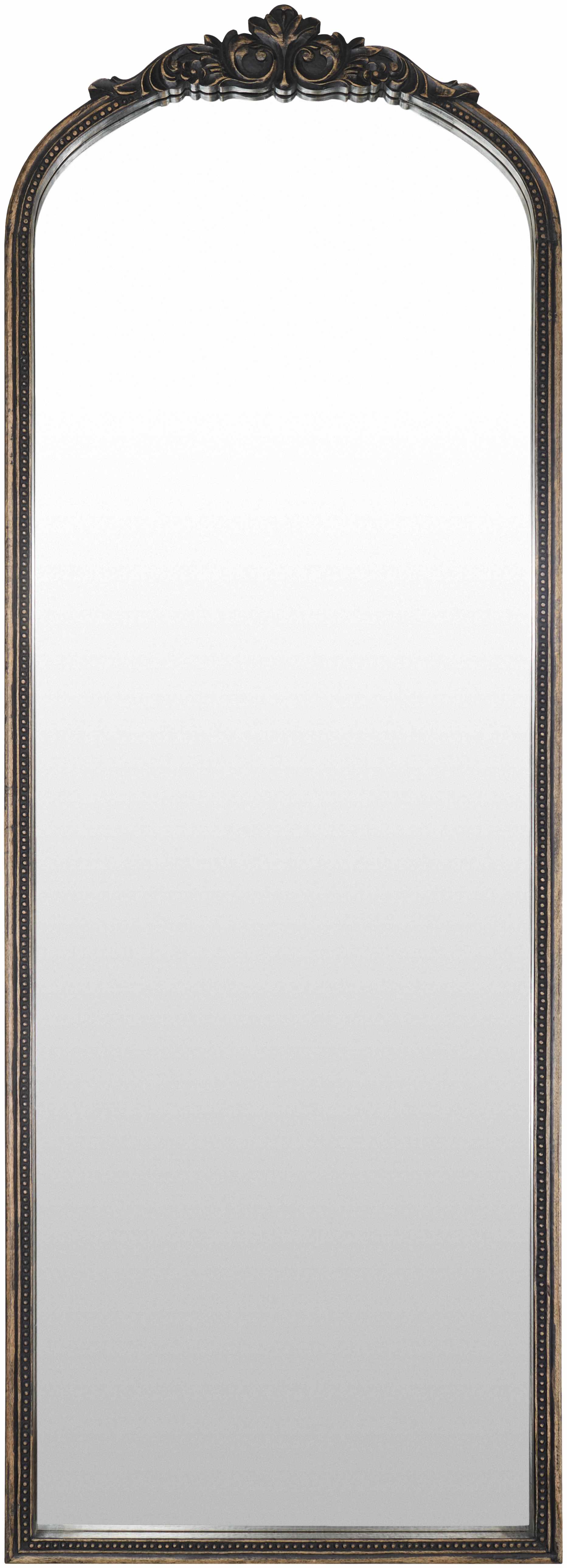 Leutesdorf Dark Red Full Length Mirror
