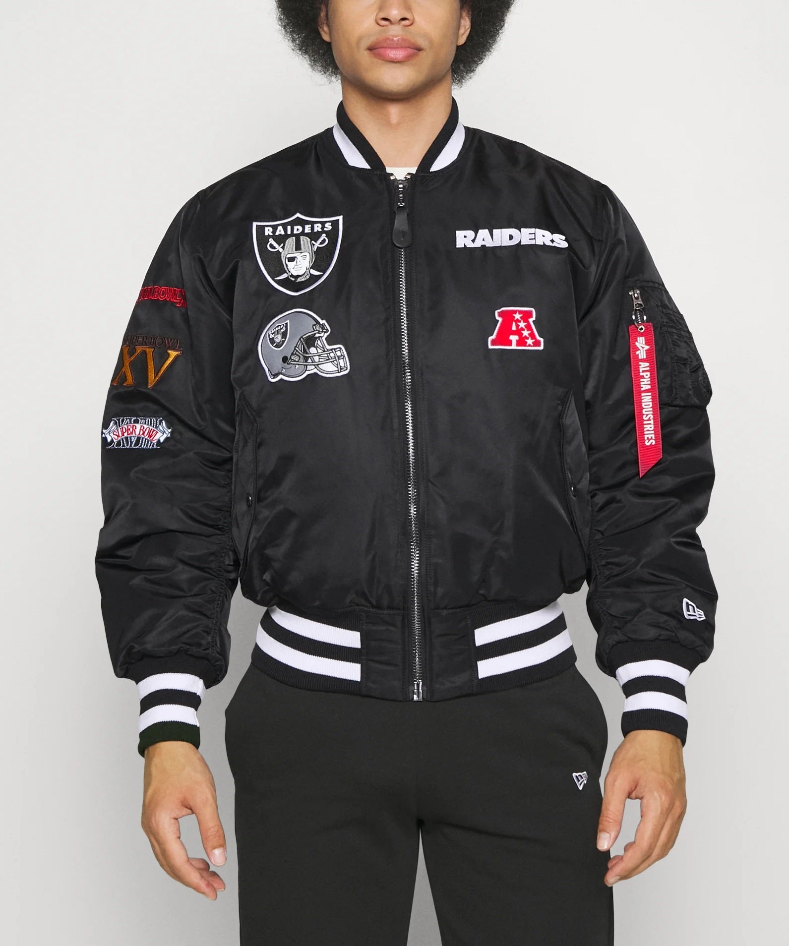 Las Vegas Raiders Ma-1 Bomber Jacket