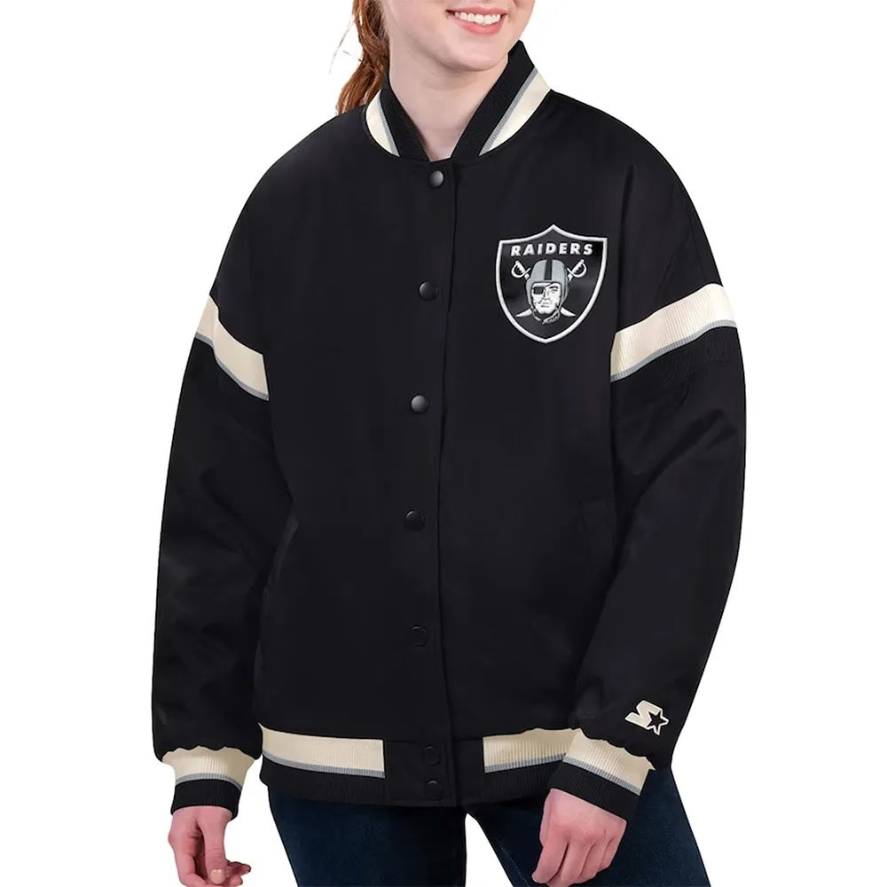 Las Vegas Raiders Tournament Varsity Jacket