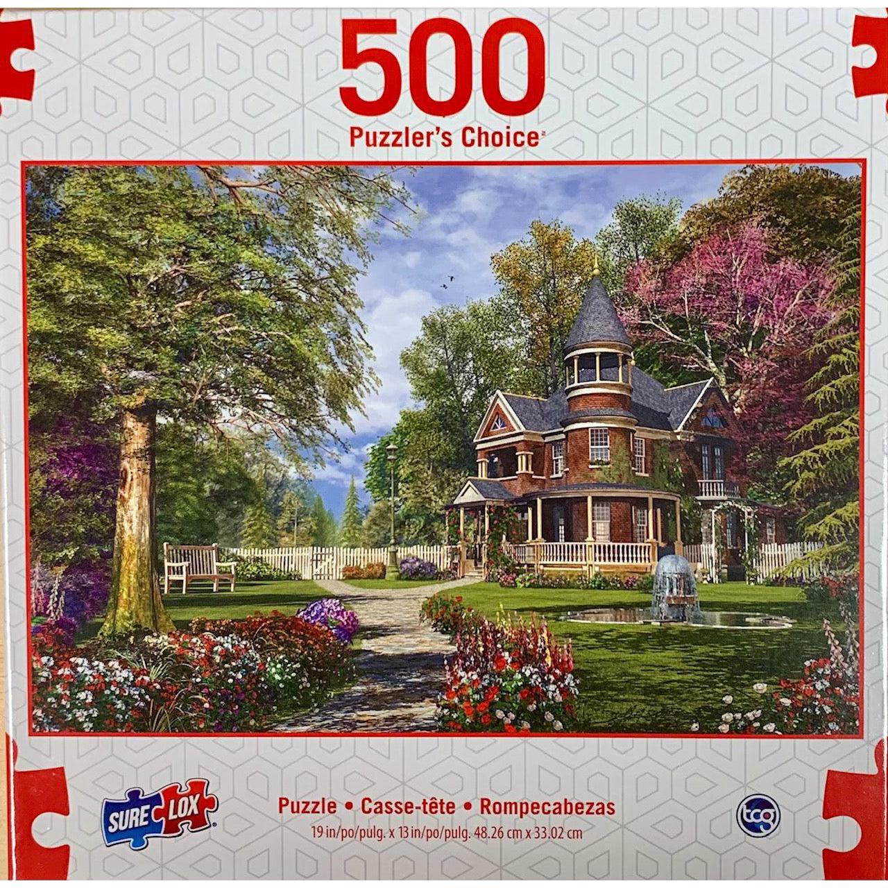 Late Summer Garden Puzzler&amp;#39;s Choice 500 Piece Jigsaw Puzzle Sure Lox