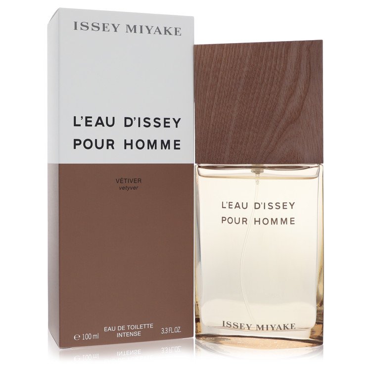 L&amp;#39;eau D&amp;#39;issey Pour Homme Vetiver by Issey Miyake Eau De Toilette Intense Spray 3.3 oz for Men