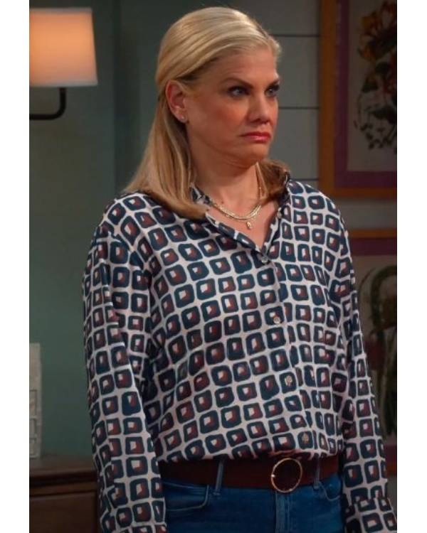 Leanne Kristen Johnston Printed Blouse