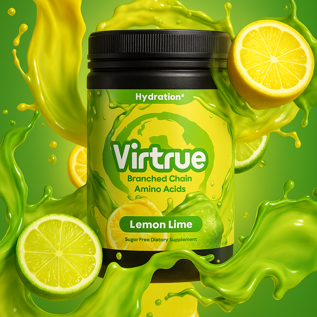 Lemon Lime BCAA + Electrolyte Powder | Hydration &amp;amp; Recovery | Made in USA