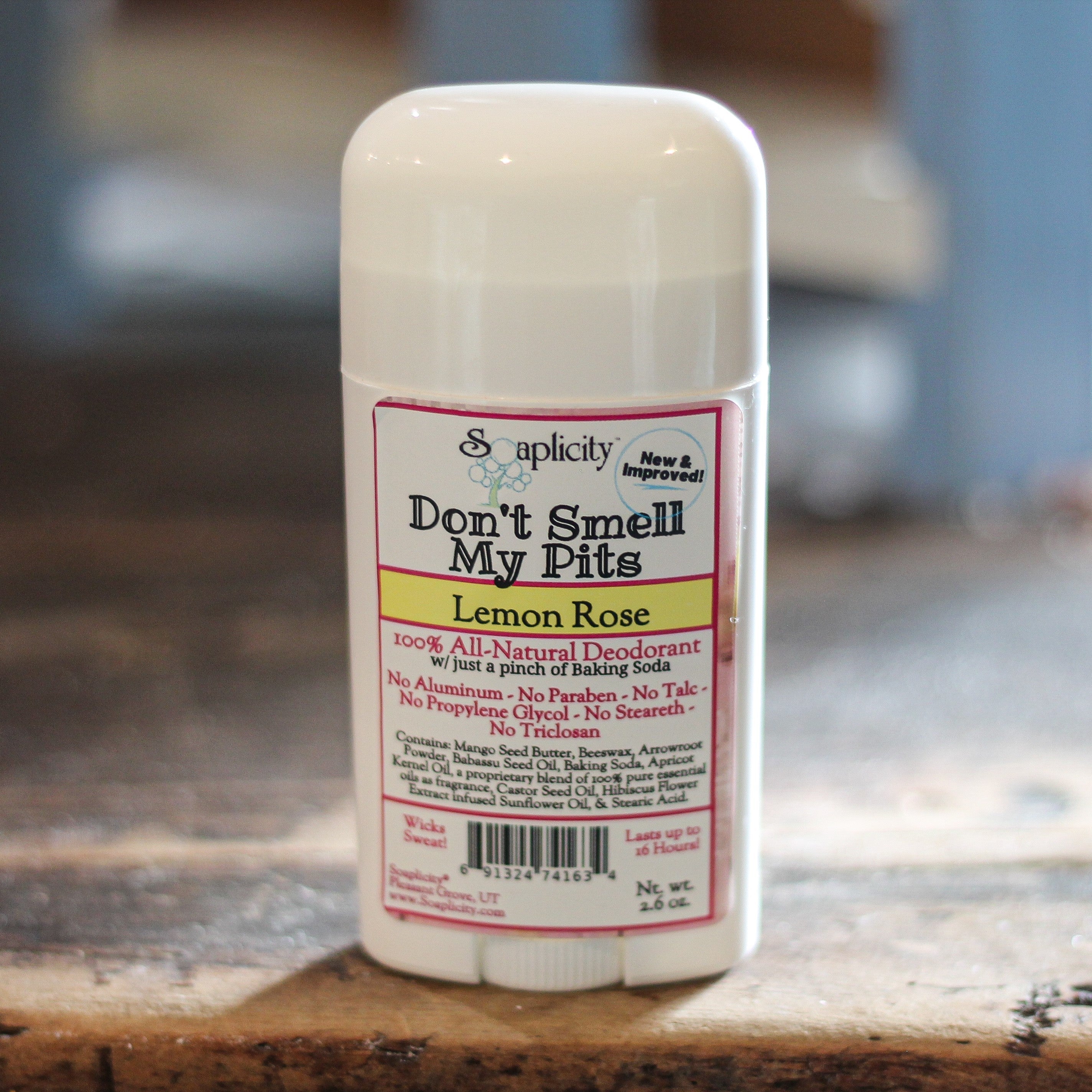 Don&amp;#39;t Smell My Pits Natural Deodorant - Lemon Rose