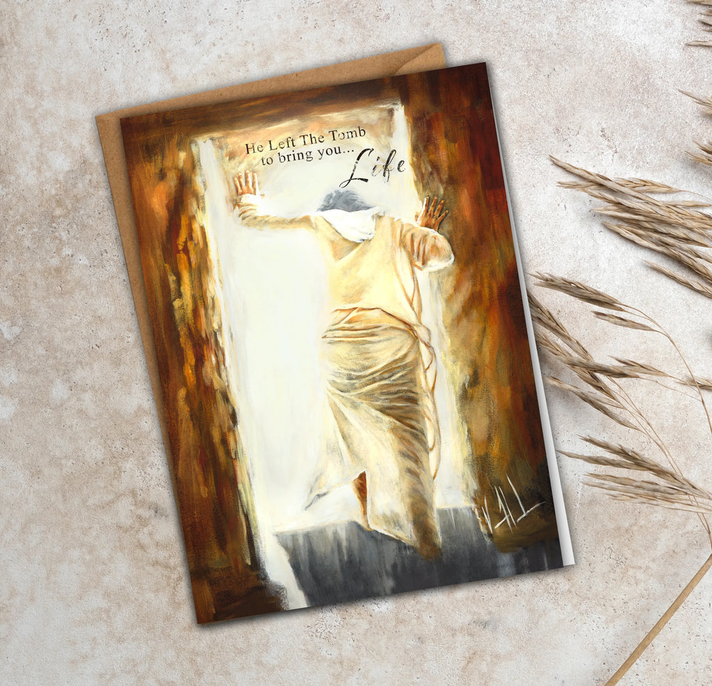 'Life Eternal' Easter Greeting Card