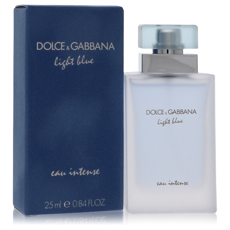 Light Blue Eau Intense by Dolce &amp;amp; Gabbana Eau De Parfum Spray .84 oz for Women