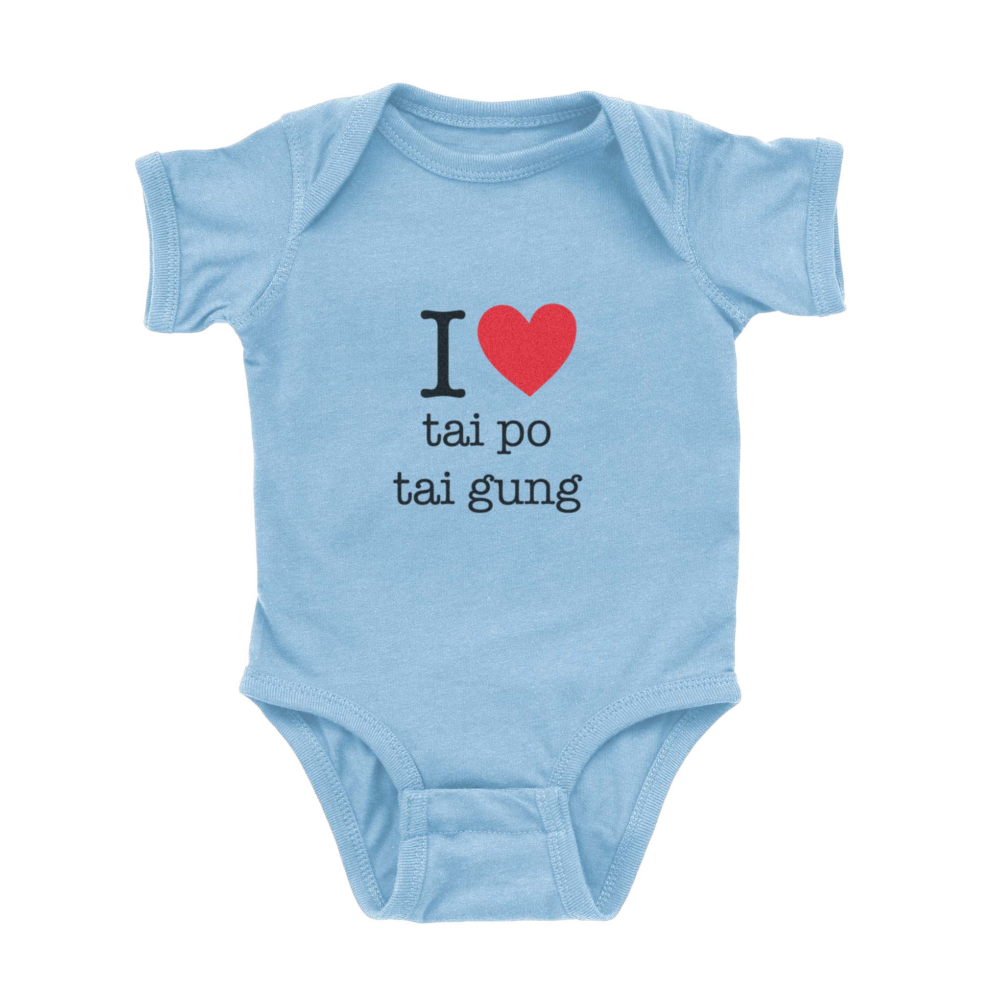 I ♡ Great Grandma &amp;amp; Grandpa Cantonese Onesie (Maternal)
