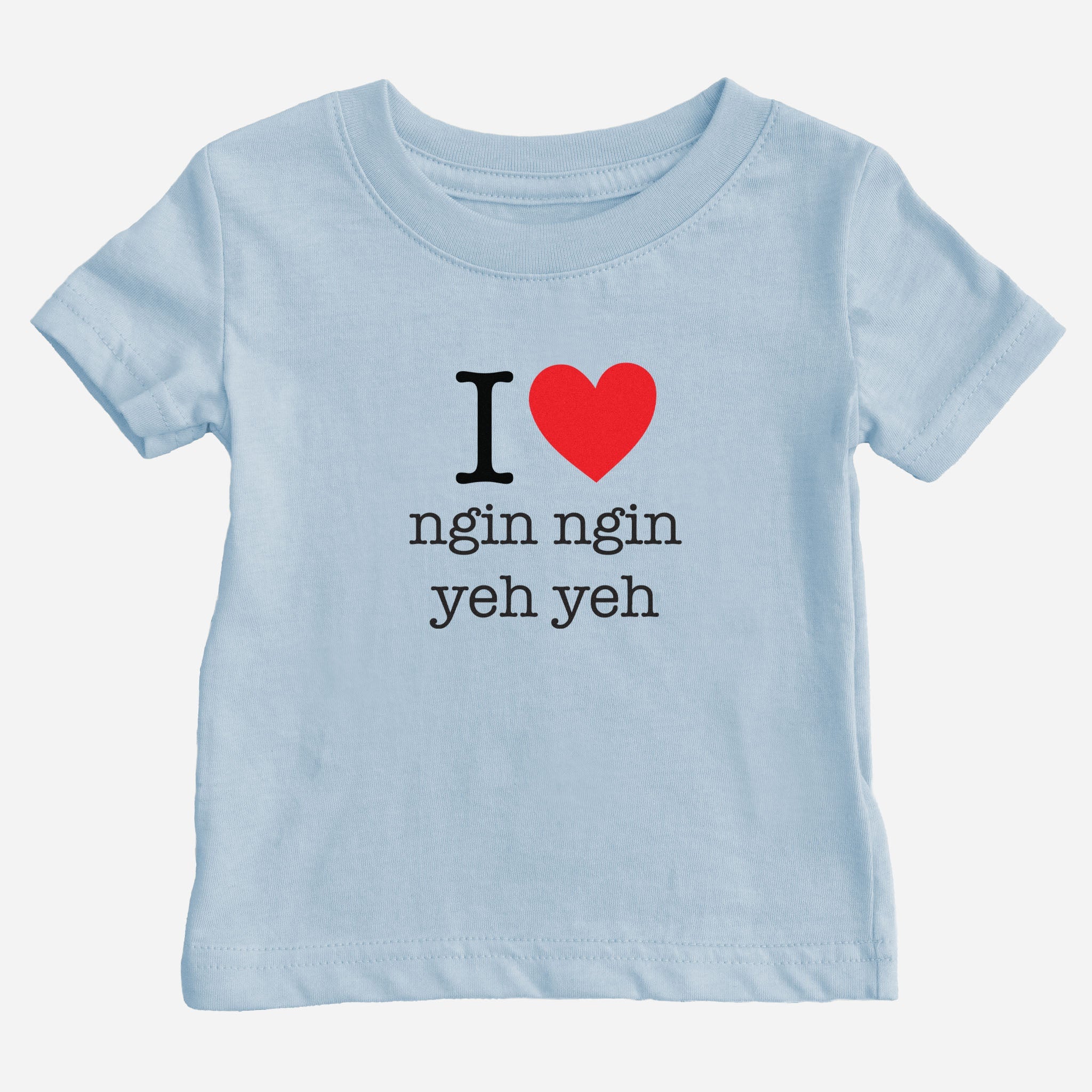 I Heart Grandma &amp;amp; Grandpa Taishanese Baby T-Shirt (Paternal)