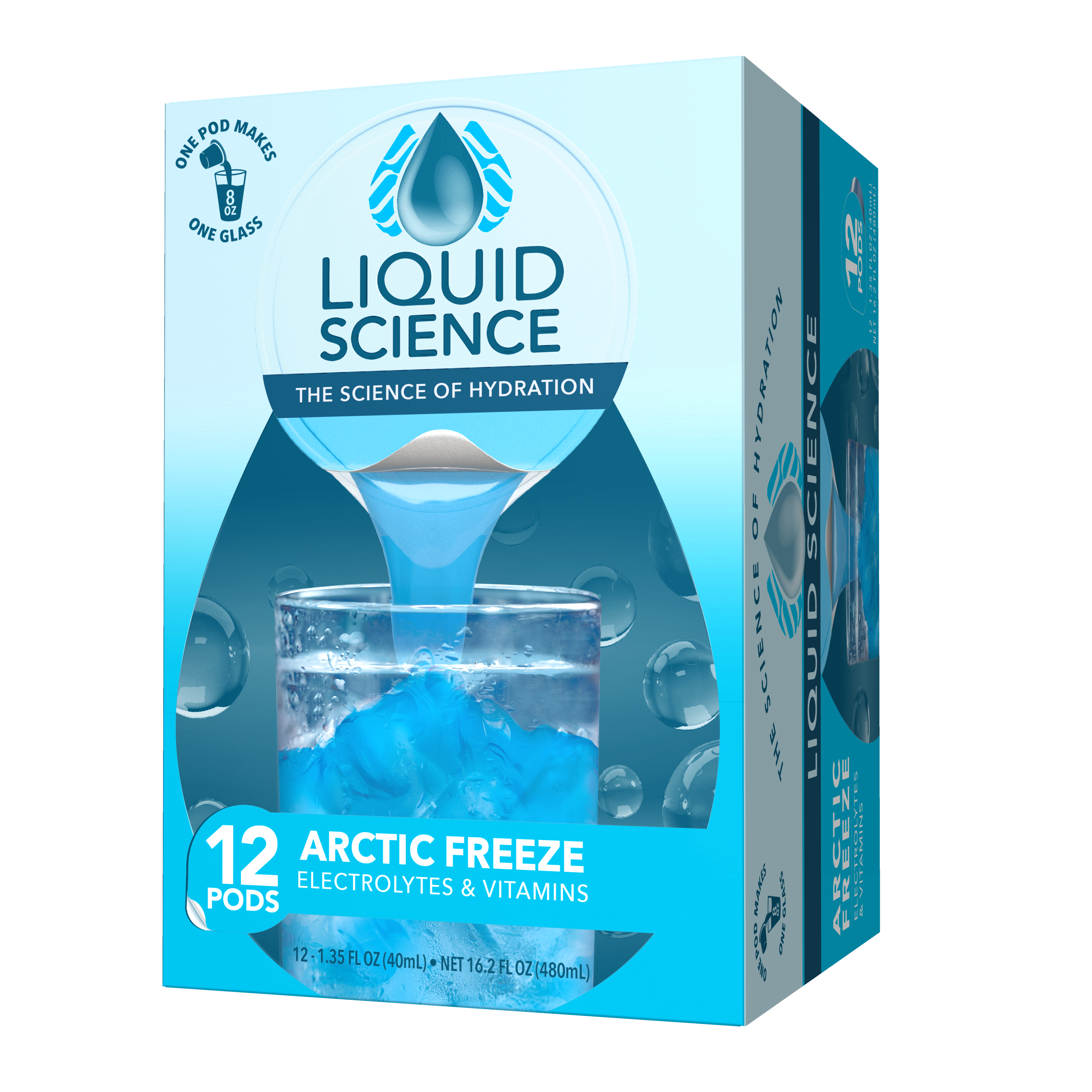 Liquid Science Arctic Freeze Hydration Pods