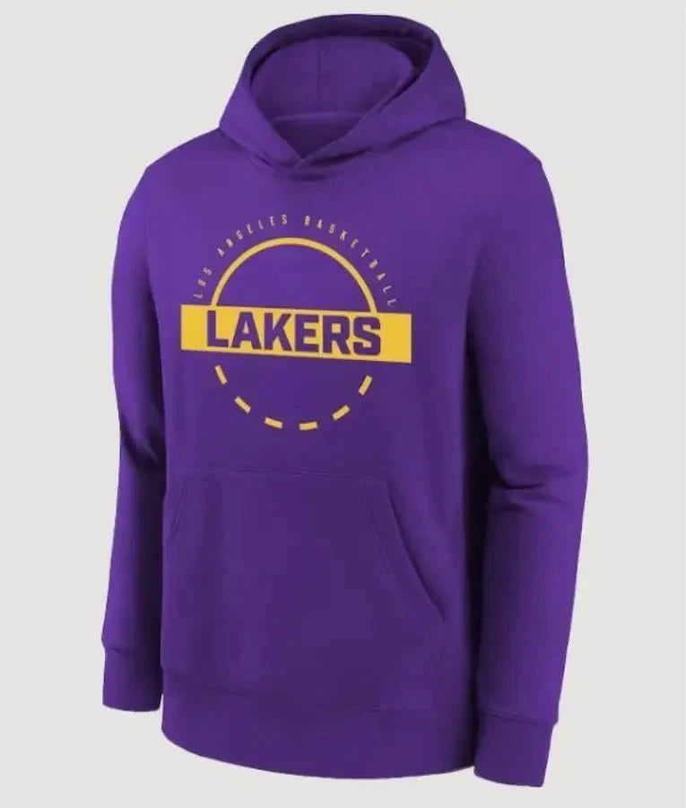 Los Angeles Lakers Practice Purple Hoodie