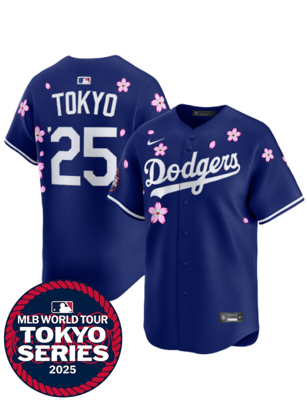 Los Angeles Dodgers Tokyo Series 2025 Jersey