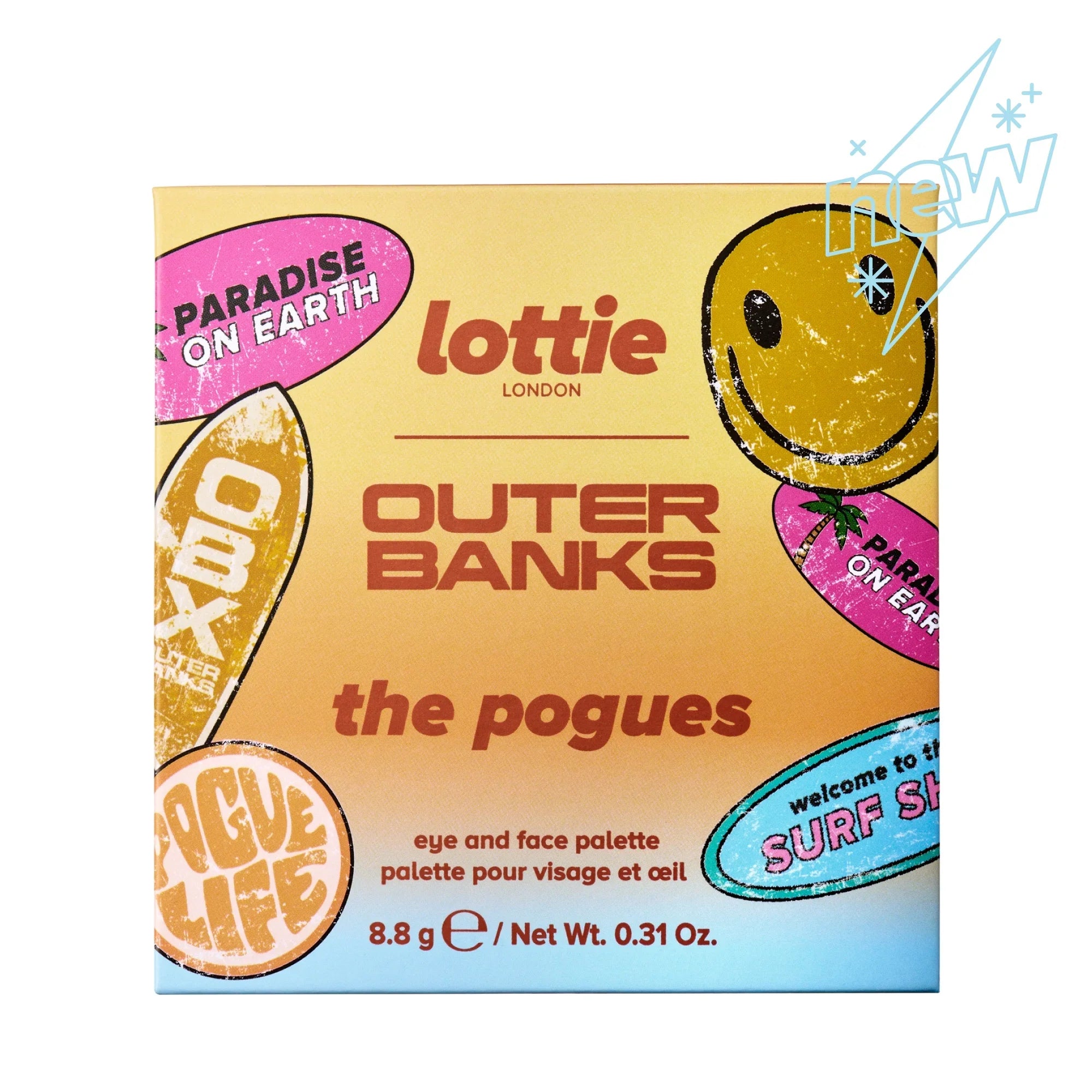 LOTTIE LONDON Outer Banks Face &amp;amp; Eyeshadow Palette