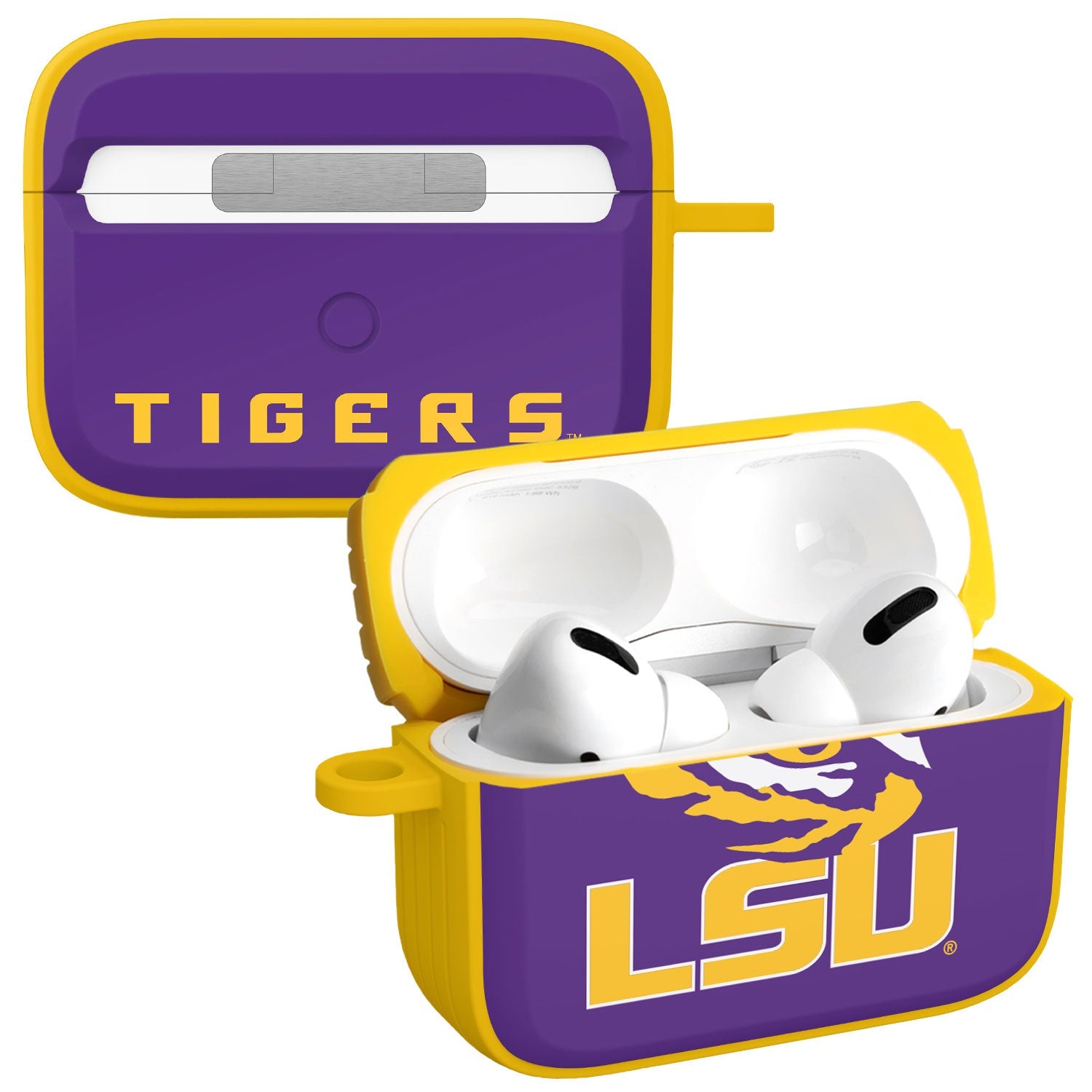 LSU Tigers HDX AirPods Pro 1 &amp;amp; 2 Case Cover