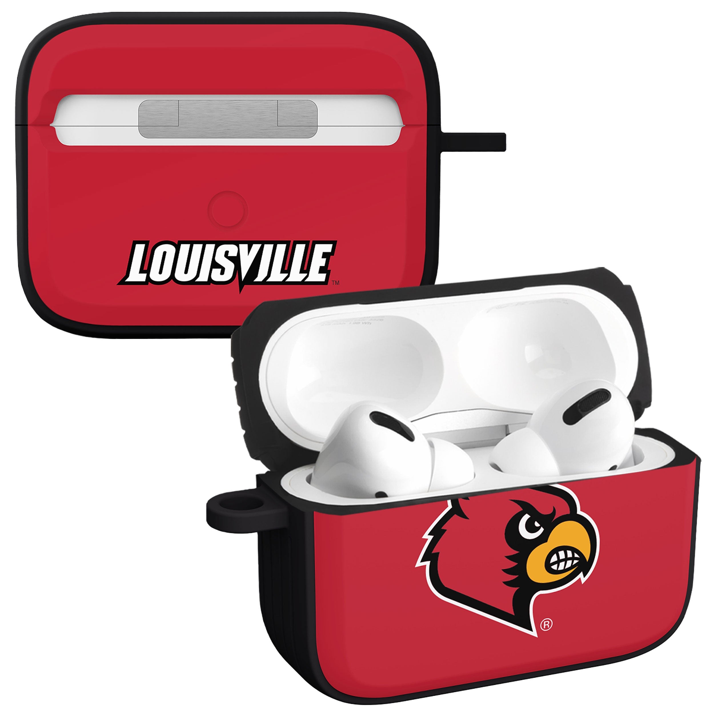 Louisville Cardinals HDX AirPods Pro 1 &amp;amp; 2 Case Cover