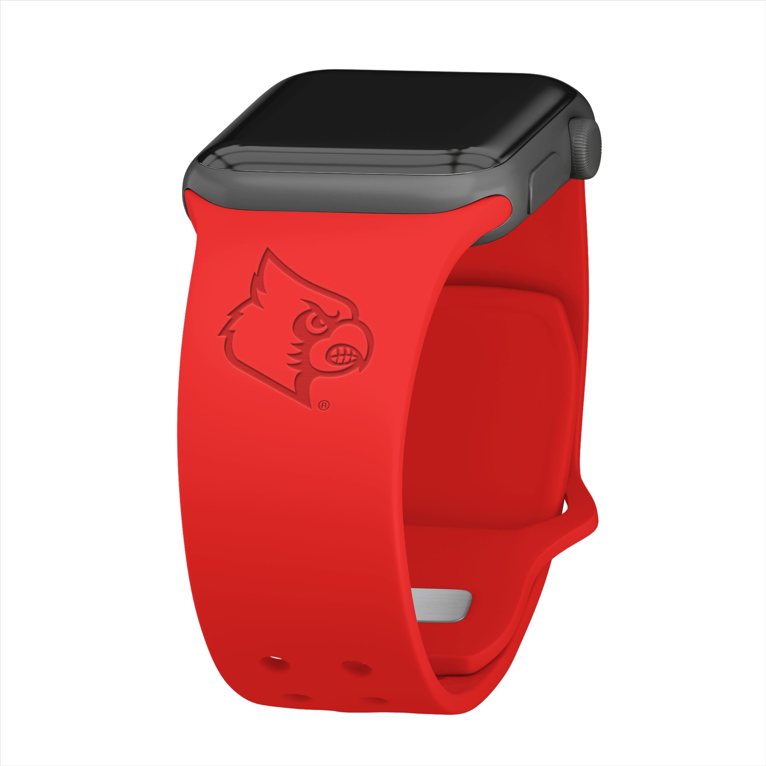 Louisville Cardinals Engraved Apple Watch Band