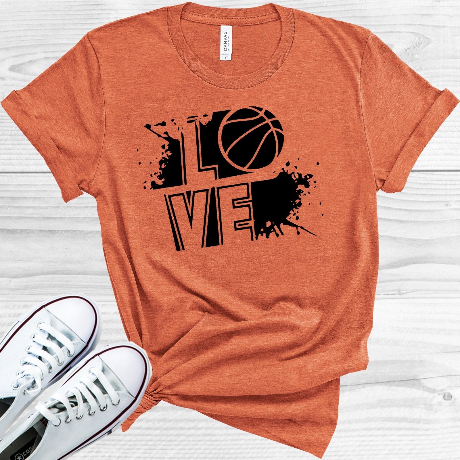 Love Basketball Graphic Tee