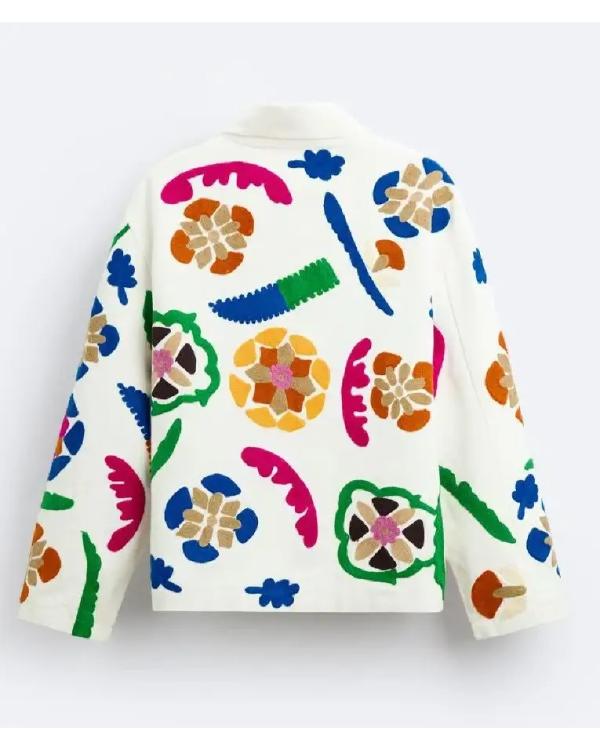 Love Island UK S11 Munveer Jabbal Printed Jacket