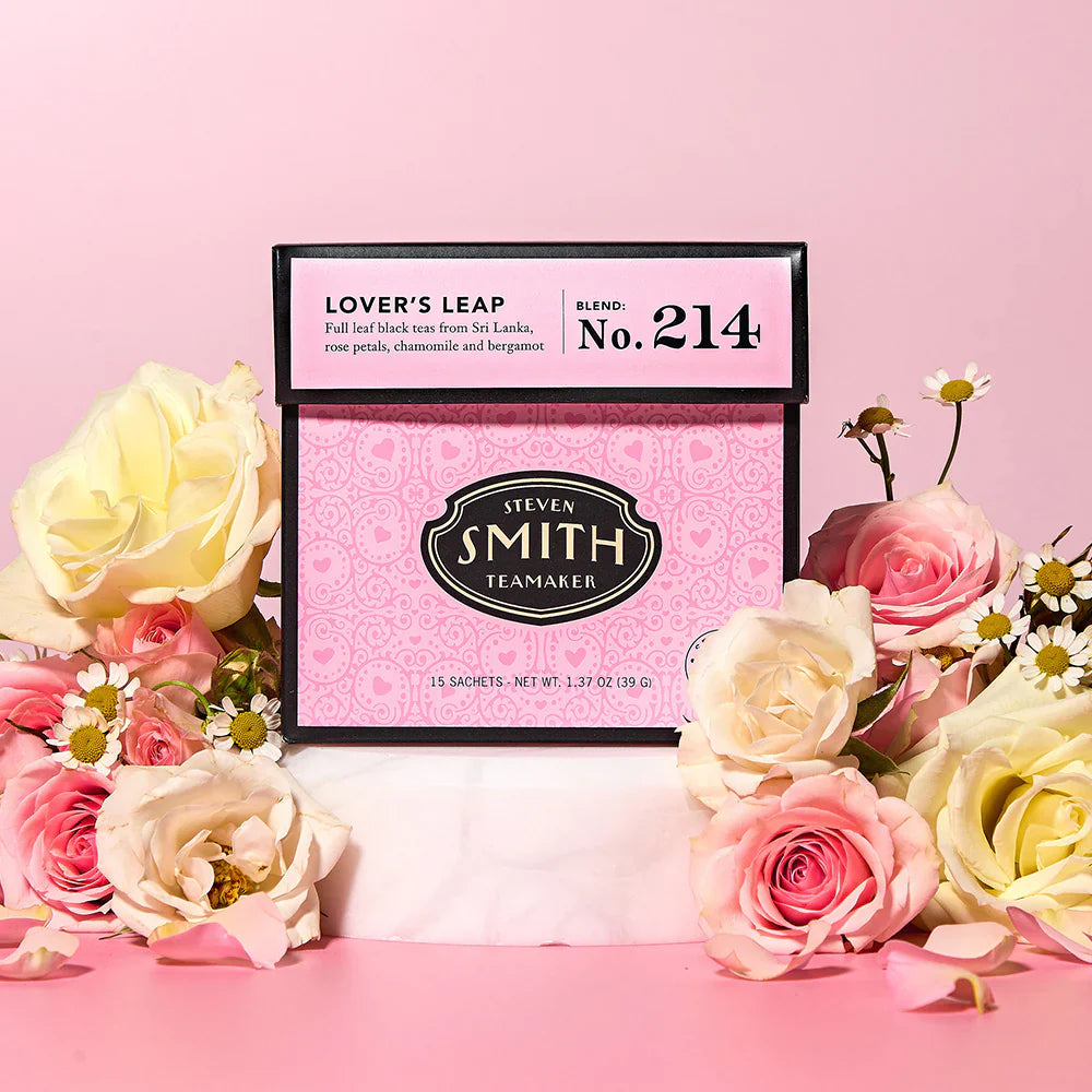 SMITH TEAMAKER - LOVER&amp;#39;S LEAP SEASONAL BLACK TEA BLEND NO. 2/14 (15 TEA BAGS, 1.37 OZ)